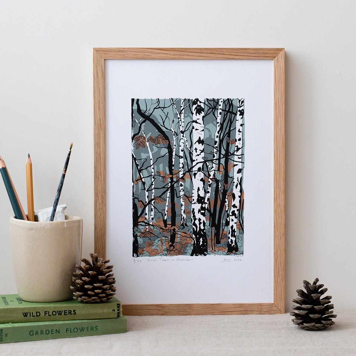 Birch Trees in December