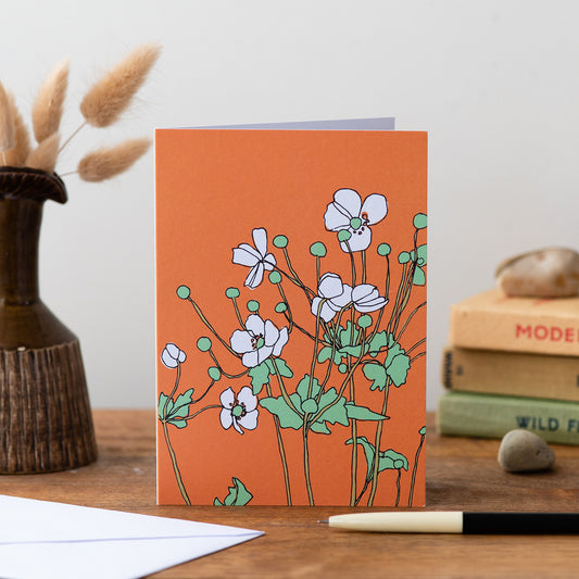 Autumn Anemones - Card