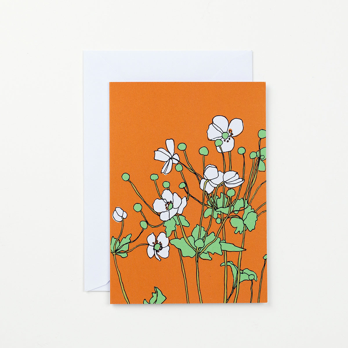 Autumn Anemones - Card