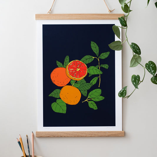 Oranges - A3 Print
