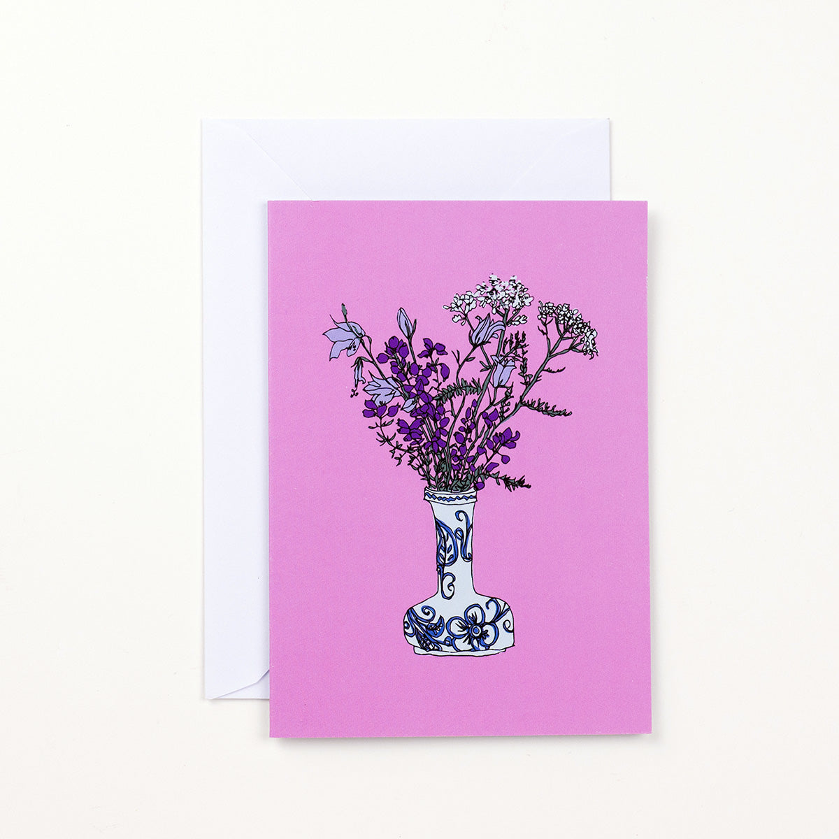 Some Wildflowers for You (Pink) - Card